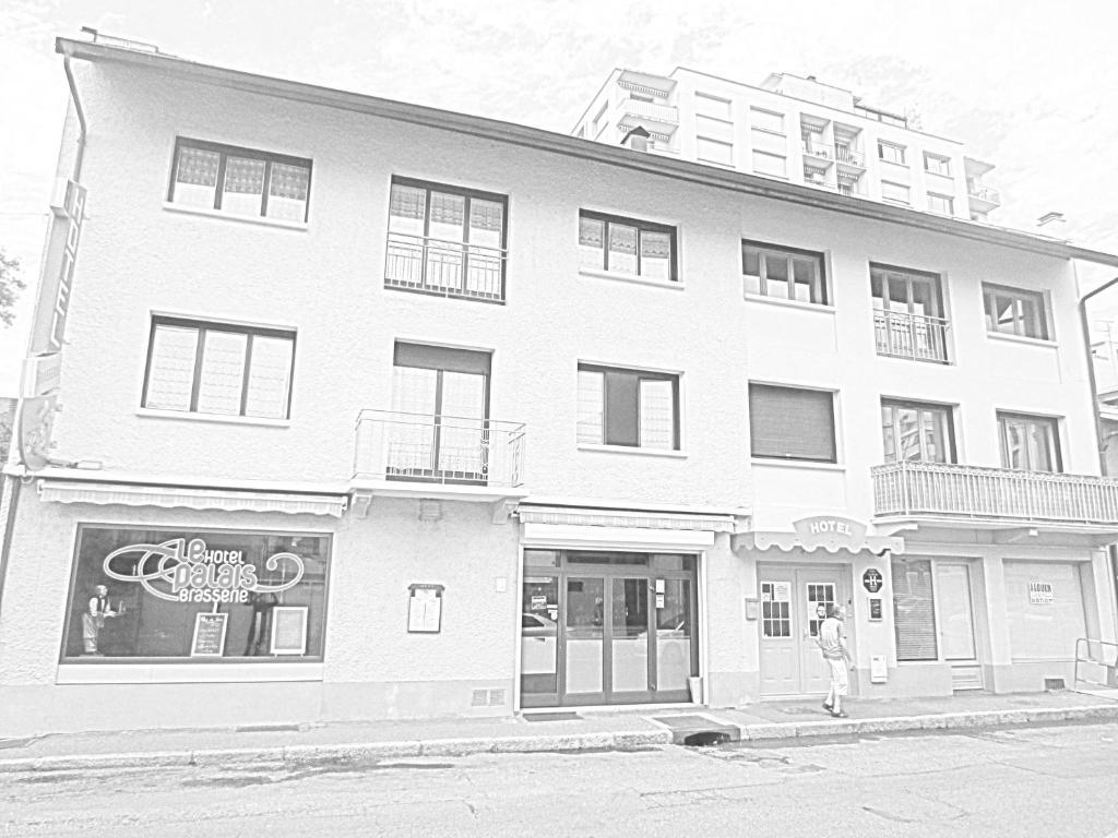 Hotel Cafe Du Palais Thonon-les-Bains Exterior foto